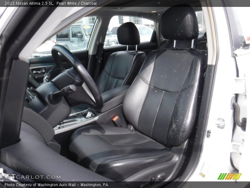 Pearl White / Charcoal 2013 Nissan Altima 2.5 SL