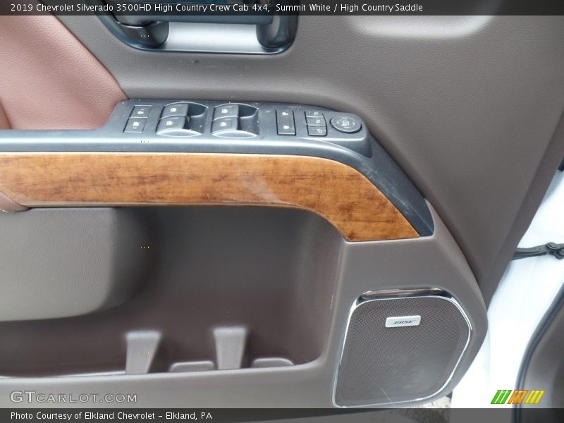 Summit White / High Country Saddle 2019 Chevrolet Silverado 3500HD High Country Crew Cab 4x4