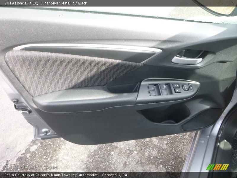 Lunar Silver Metallic / Black 2019 Honda Fit EX