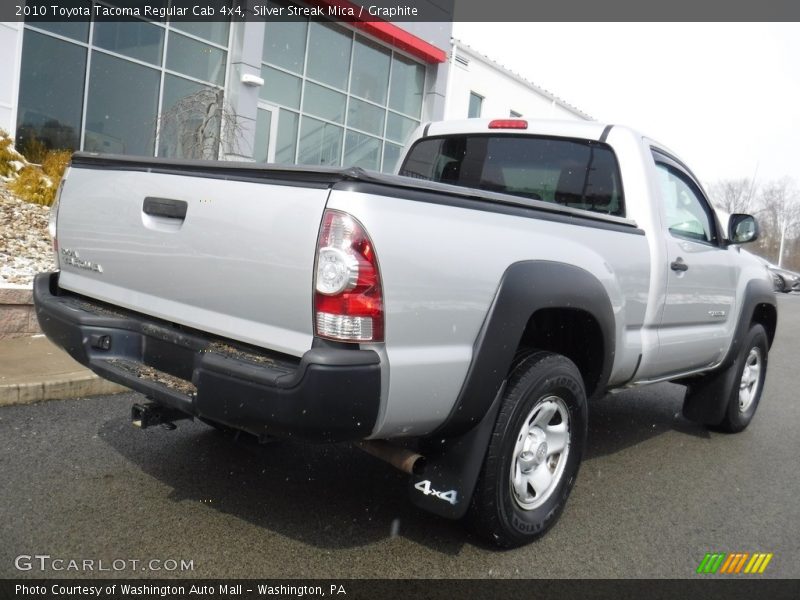 Silver Streak Mica / Graphite 2010 Toyota Tacoma Regular Cab 4x4
