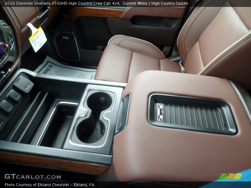 Summit White / High Country Saddle 2019 Chevrolet Silverado 3500HD High Country Crew Cab 4x4