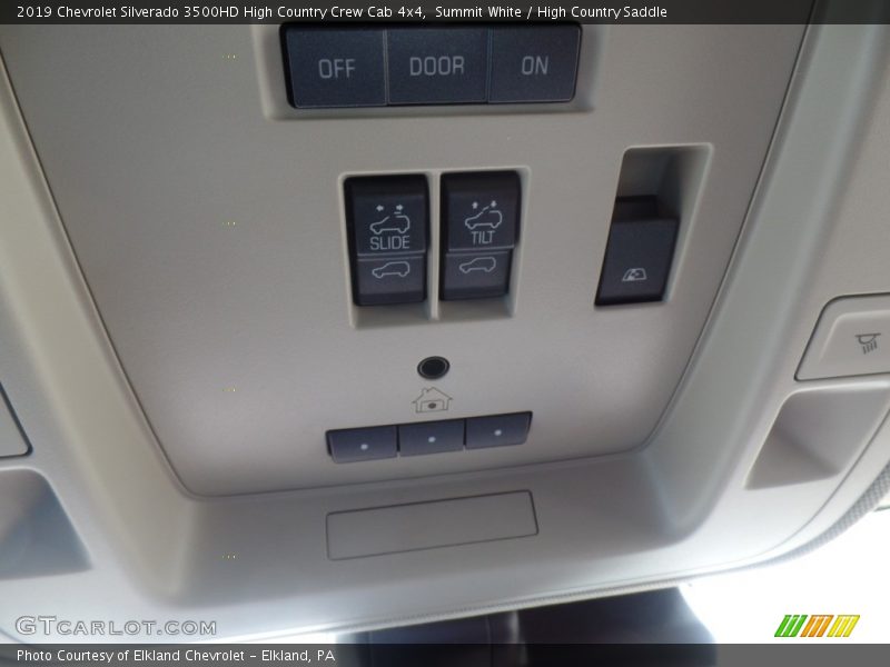 Summit White / High Country Saddle 2019 Chevrolet Silverado 3500HD High Country Crew Cab 4x4