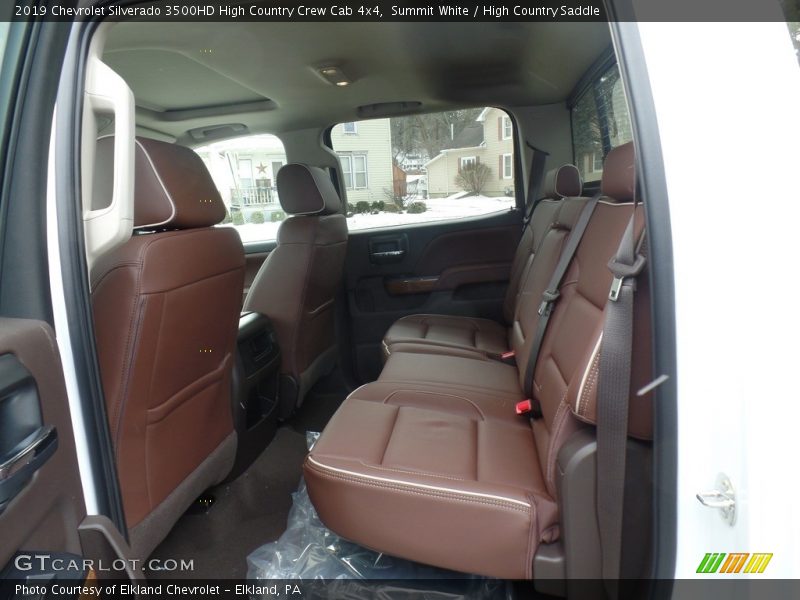 Summit White / High Country Saddle 2019 Chevrolet Silverado 3500HD High Country Crew Cab 4x4