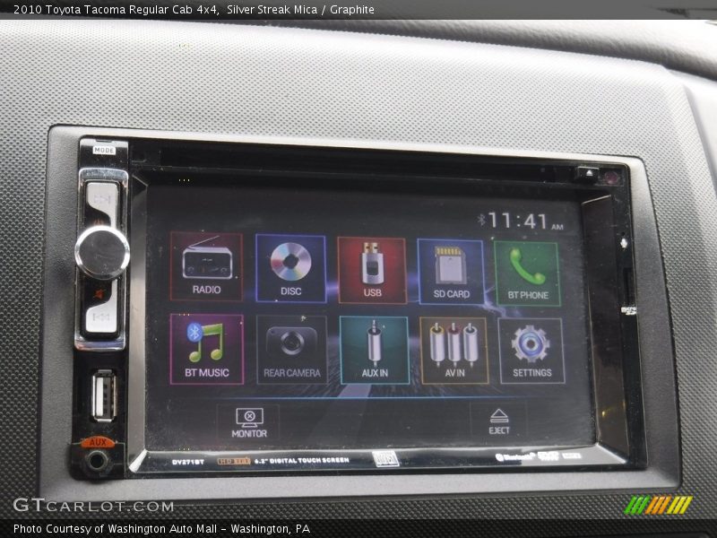 Silver Streak Mica / Graphite 2010 Toyota Tacoma Regular Cab 4x4