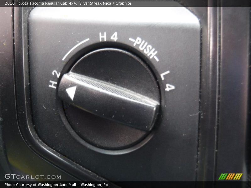 Silver Streak Mica / Graphite 2010 Toyota Tacoma Regular Cab 4x4