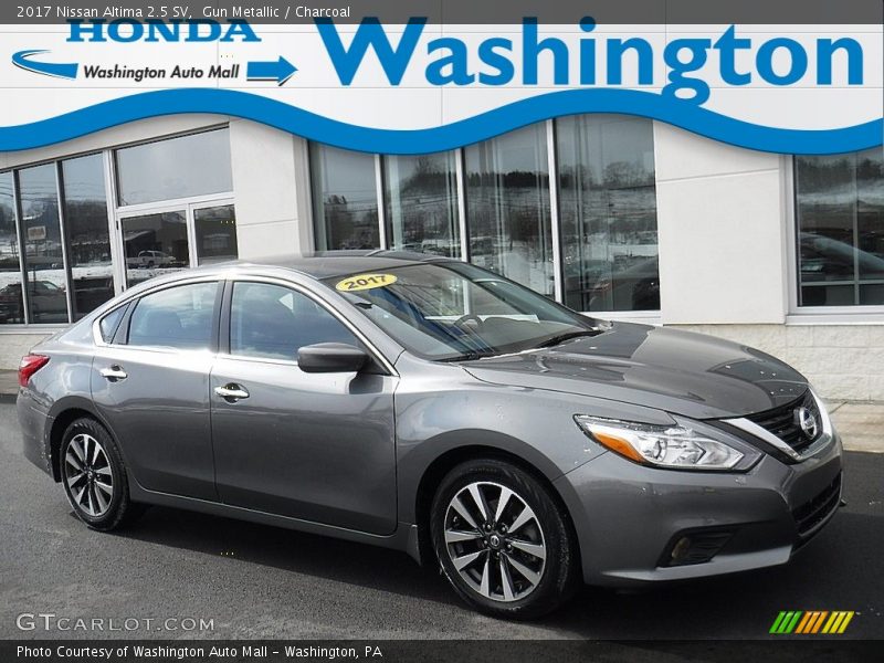 Gun Metallic / Charcoal 2017 Nissan Altima 2.5 SV
