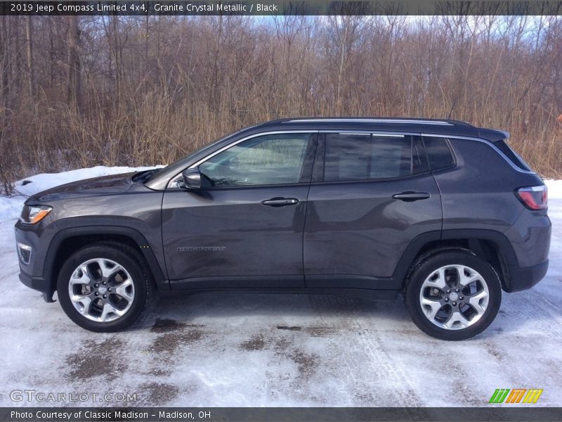 Granite Crystal Metallic / Black 2019 Jeep Compass Limited 4x4