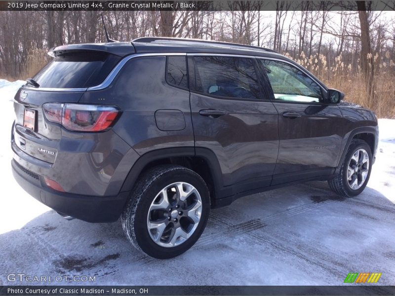 Granite Crystal Metallic / Black 2019 Jeep Compass Limited 4x4