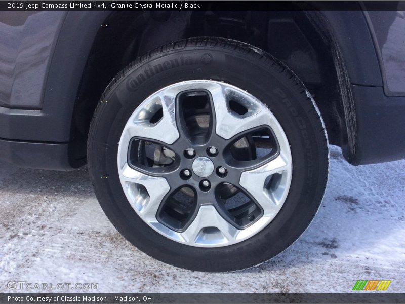 Granite Crystal Metallic / Black 2019 Jeep Compass Limited 4x4