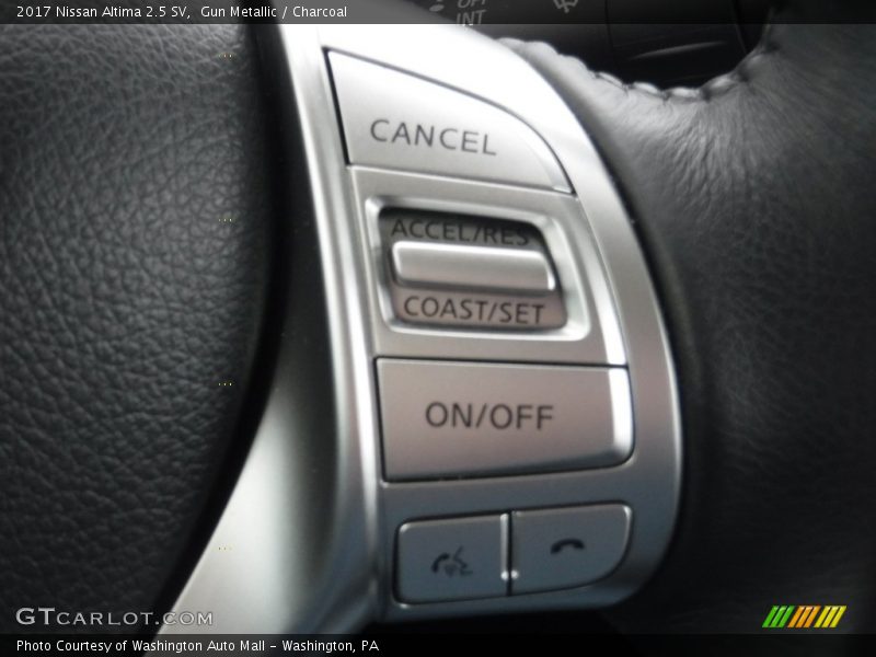 Gun Metallic / Charcoal 2017 Nissan Altima 2.5 SV