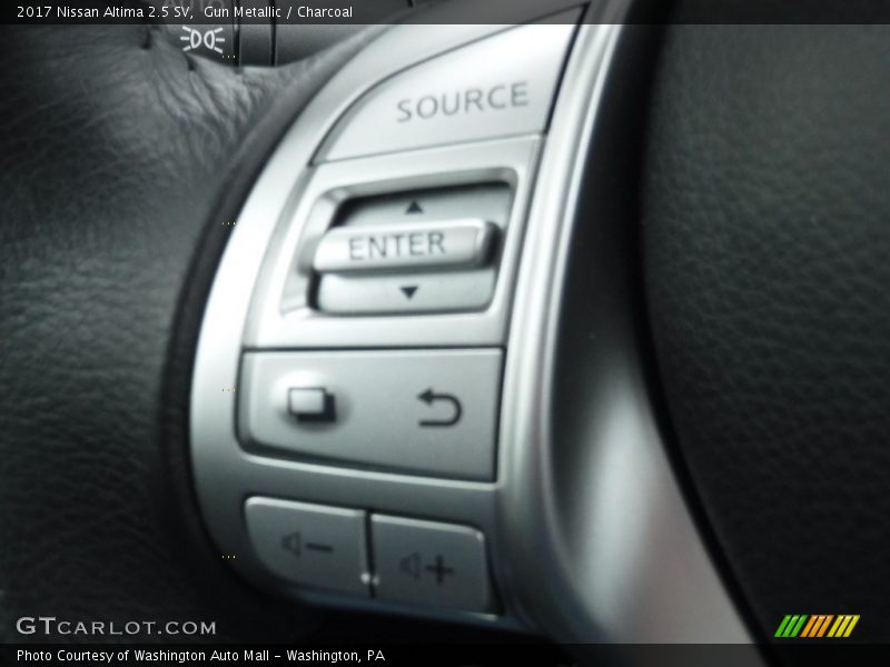 Gun Metallic / Charcoal 2017 Nissan Altima 2.5 SV