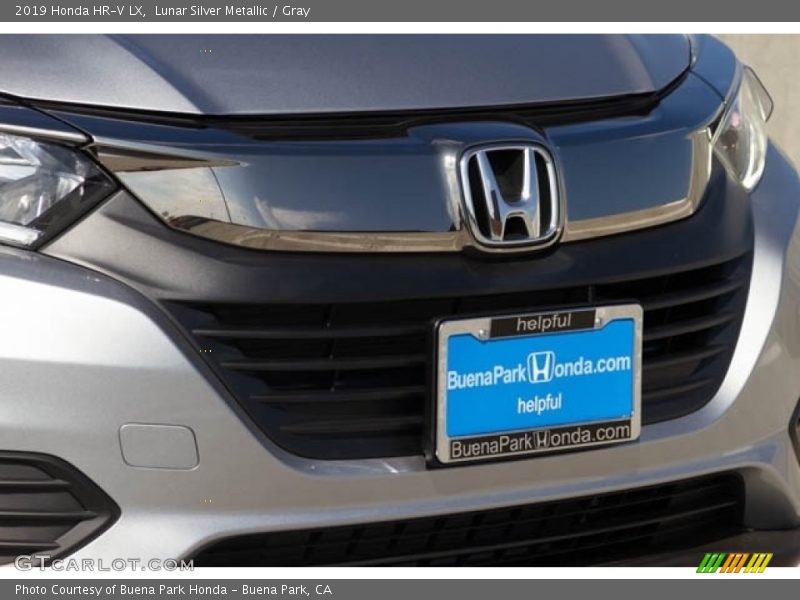 Lunar Silver Metallic / Gray 2019 Honda HR-V LX