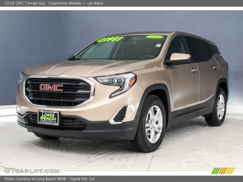 Coppertino Metallic / ­Jet Black 2018 GMC Terrain SLE