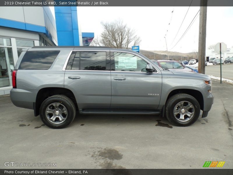Satin Steel Metallic / Jet Black 2019 Chevrolet Tahoe LS 4WD
