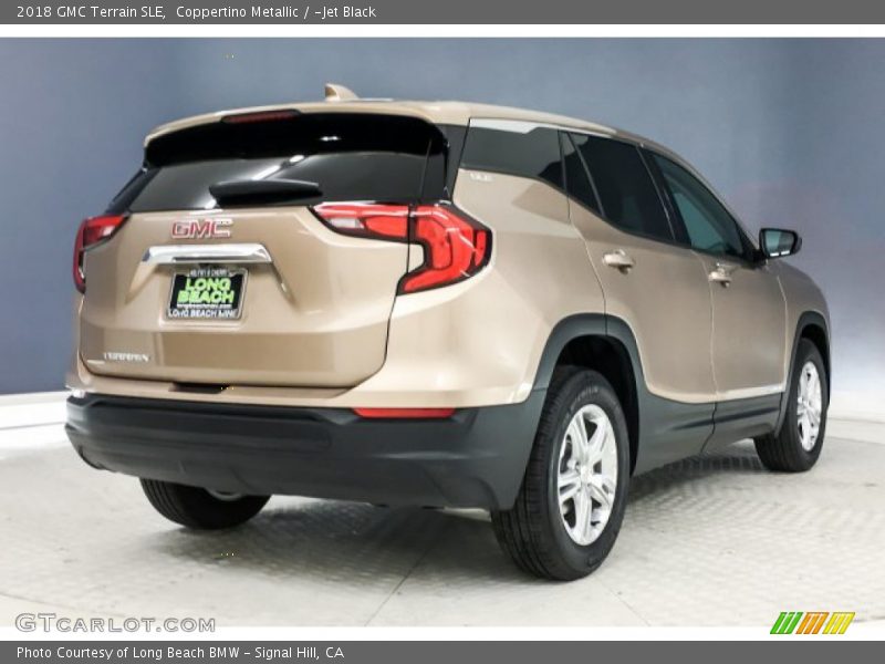 Coppertino Metallic / ­Jet Black 2018 GMC Terrain SLE