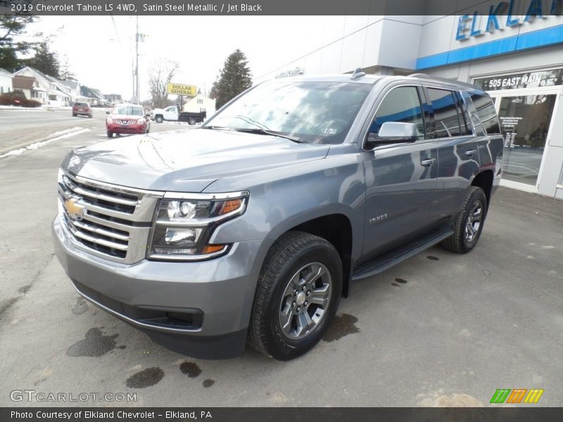 Satin Steel Metallic / Jet Black 2019 Chevrolet Tahoe LS 4WD