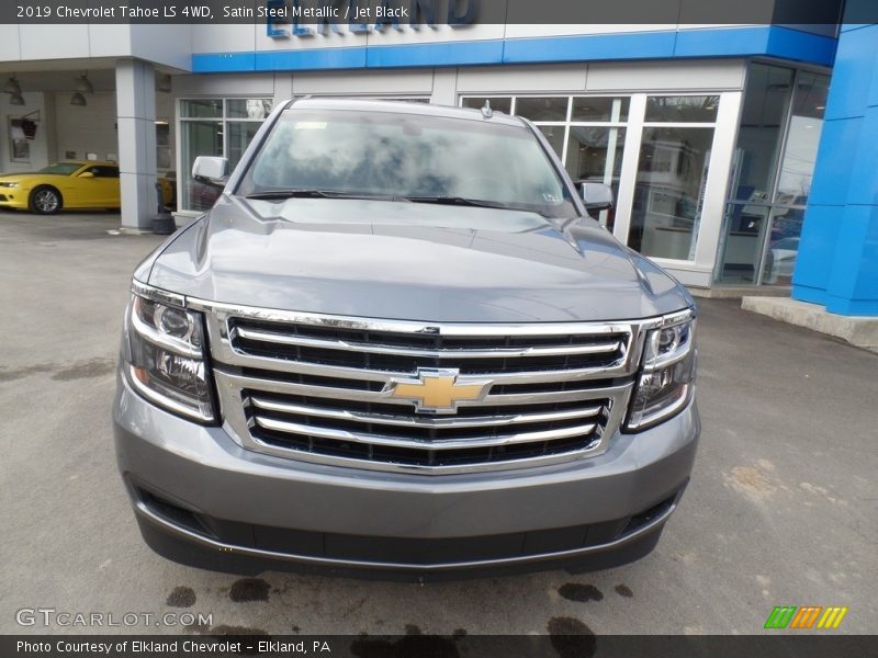 Satin Steel Metallic / Jet Black 2019 Chevrolet Tahoe LS 4WD