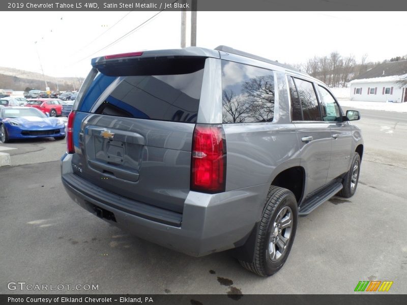 Satin Steel Metallic / Jet Black 2019 Chevrolet Tahoe LS 4WD