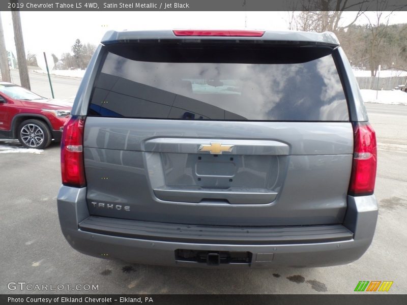 Satin Steel Metallic / Jet Black 2019 Chevrolet Tahoe LS 4WD
