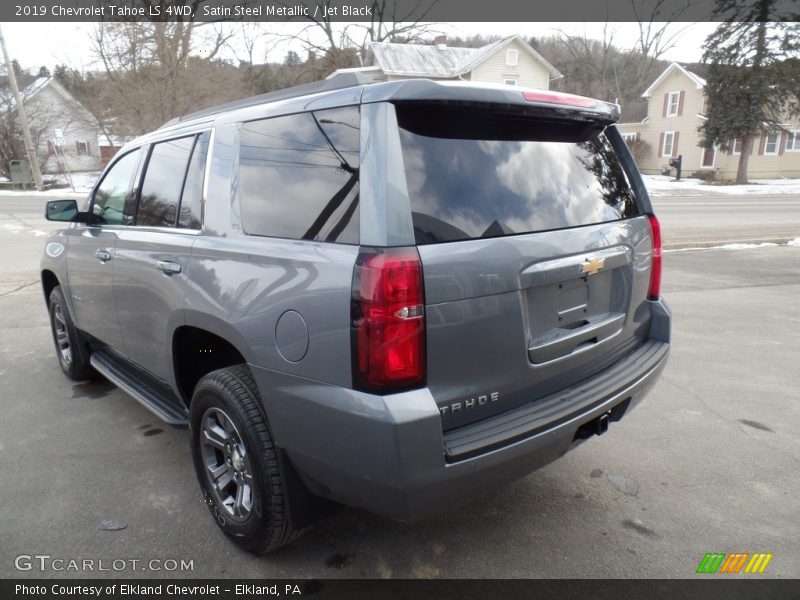 Satin Steel Metallic / Jet Black 2019 Chevrolet Tahoe LS 4WD