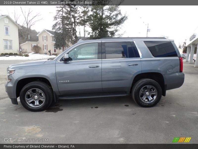 Satin Steel Metallic / Jet Black 2019 Chevrolet Tahoe LS 4WD