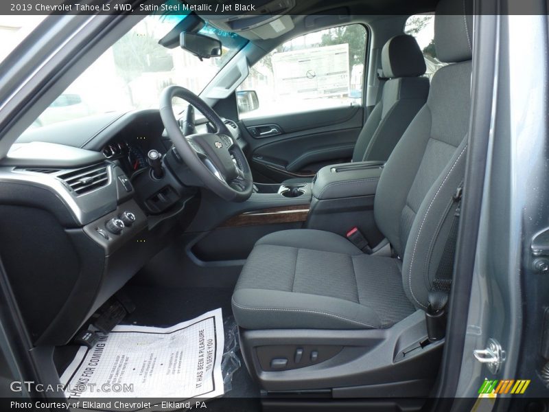 Satin Steel Metallic / Jet Black 2019 Chevrolet Tahoe LS 4WD