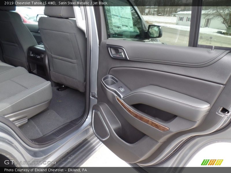 Satin Steel Metallic / Jet Black 2019 Chevrolet Tahoe LS 4WD
