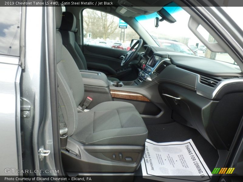 Satin Steel Metallic / Jet Black 2019 Chevrolet Tahoe LS 4WD