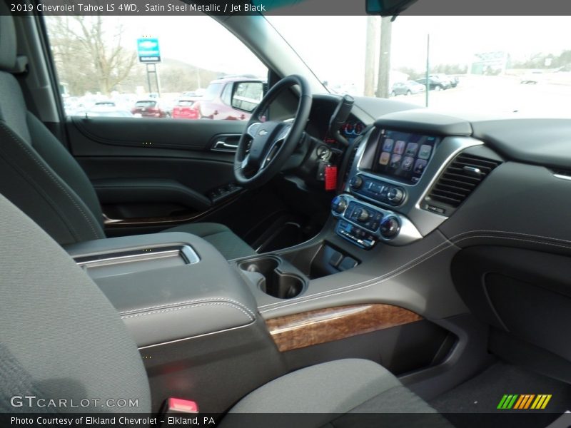 Satin Steel Metallic / Jet Black 2019 Chevrolet Tahoe LS 4WD