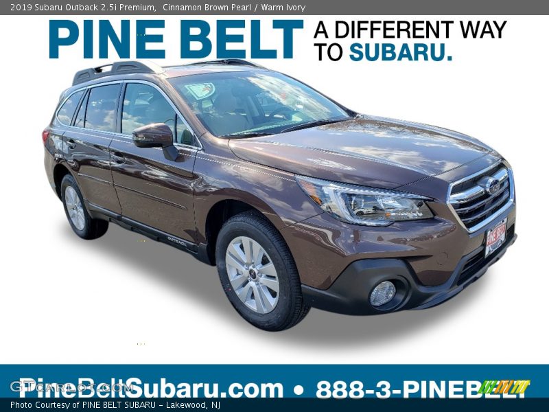 Cinnamon Brown Pearl / Warm Ivory 2019 Subaru Outback 2.5i Premium
