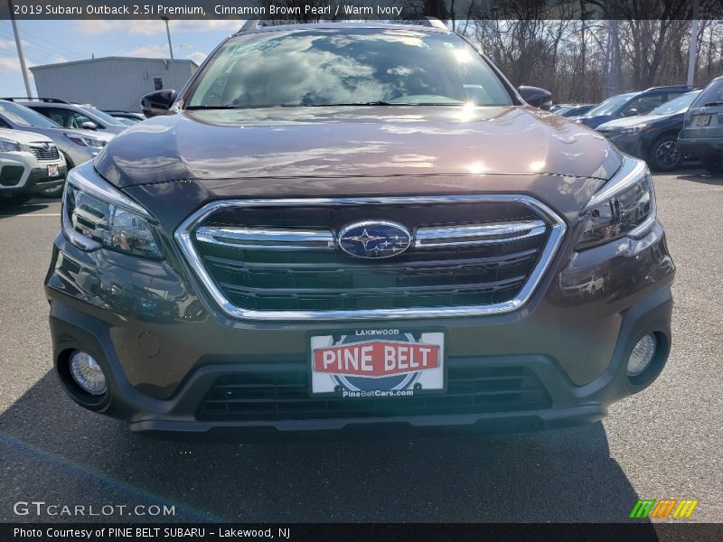 Cinnamon Brown Pearl / Warm Ivory 2019 Subaru Outback 2.5i Premium