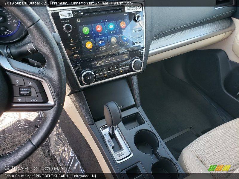 Cinnamon Brown Pearl / Warm Ivory 2019 Subaru Outback 2.5i Premium