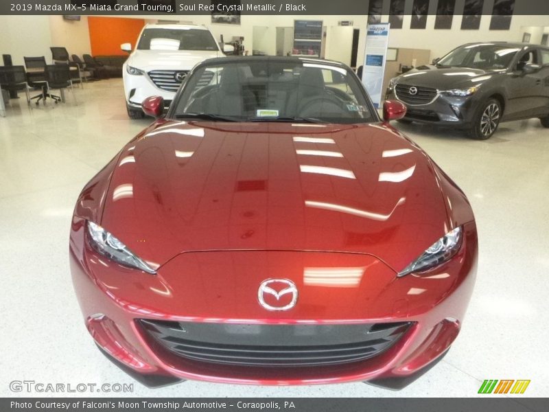 Soul Red Crystal Metallic / Black 2019 Mazda MX-5 Miata Grand Touring