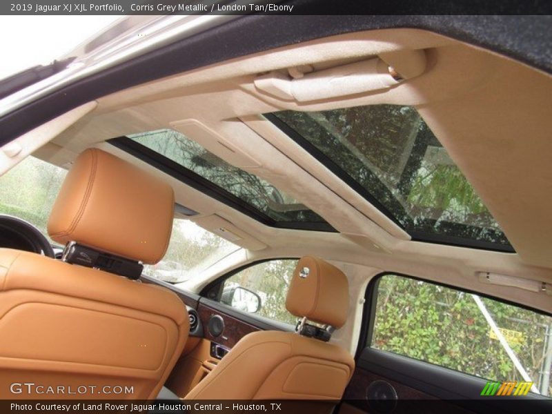 Corris Grey Metallic / London Tan/Ebony 2019 Jaguar XJ XJL Portfolio