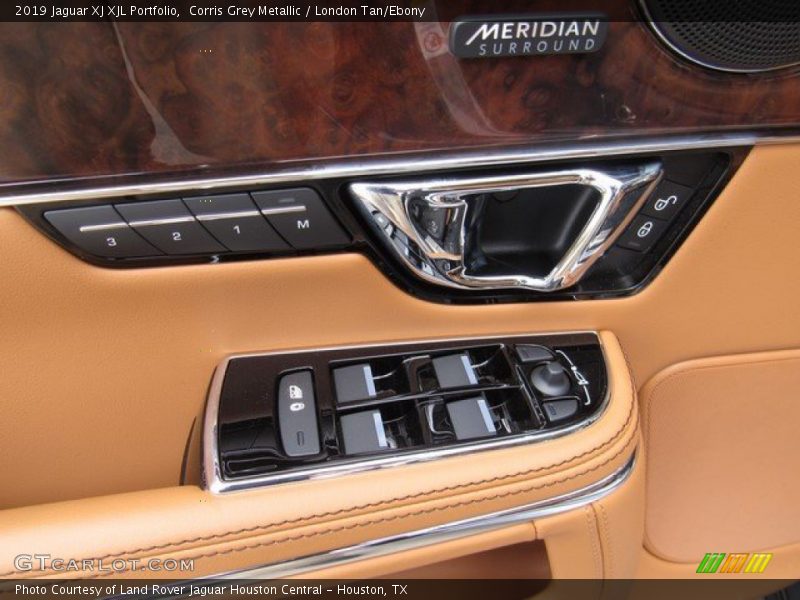 Corris Grey Metallic / London Tan/Ebony 2019 Jaguar XJ XJL Portfolio