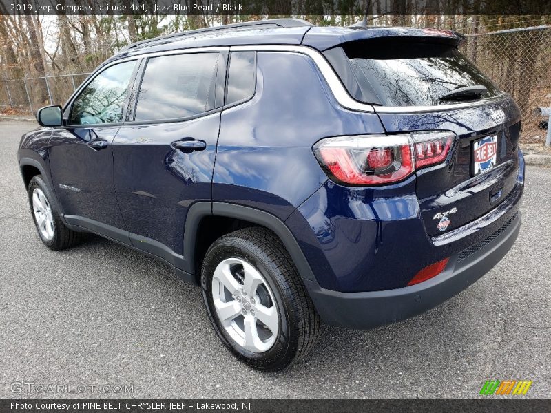 Jazz Blue Pearl / Black 2019 Jeep Compass Latitude 4x4