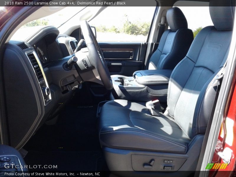Delmonico Red Pearl / Black 2018 Ram 2500 Laramie Crew Cab 4x4