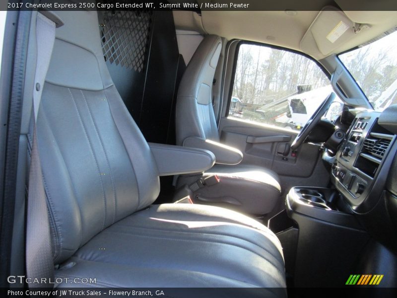 Summit White / Medium Pewter 2017 Chevrolet Express 2500 Cargo Extended WT