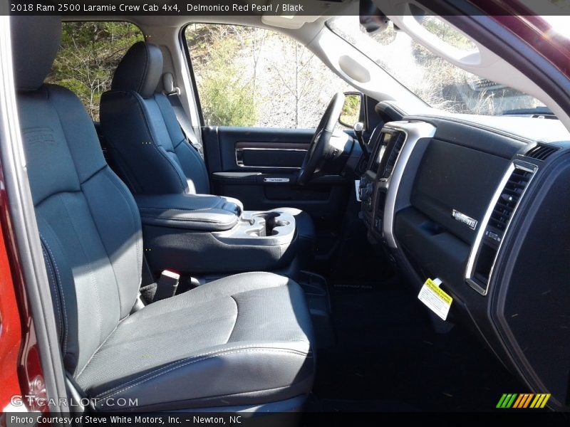 Delmonico Red Pearl / Black 2018 Ram 2500 Laramie Crew Cab 4x4