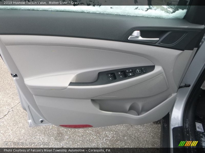 Molten Silver / Gray 2019 Hyundai Tucson Value