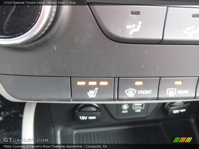 Molten Silver / Gray 2019 Hyundai Tucson Value