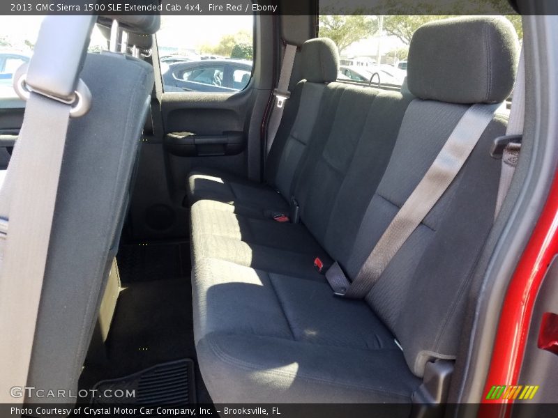 Fire Red / Ebony 2013 GMC Sierra 1500 SLE Extended Cab 4x4