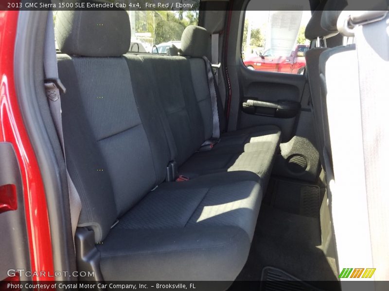Fire Red / Ebony 2013 GMC Sierra 1500 SLE Extended Cab 4x4