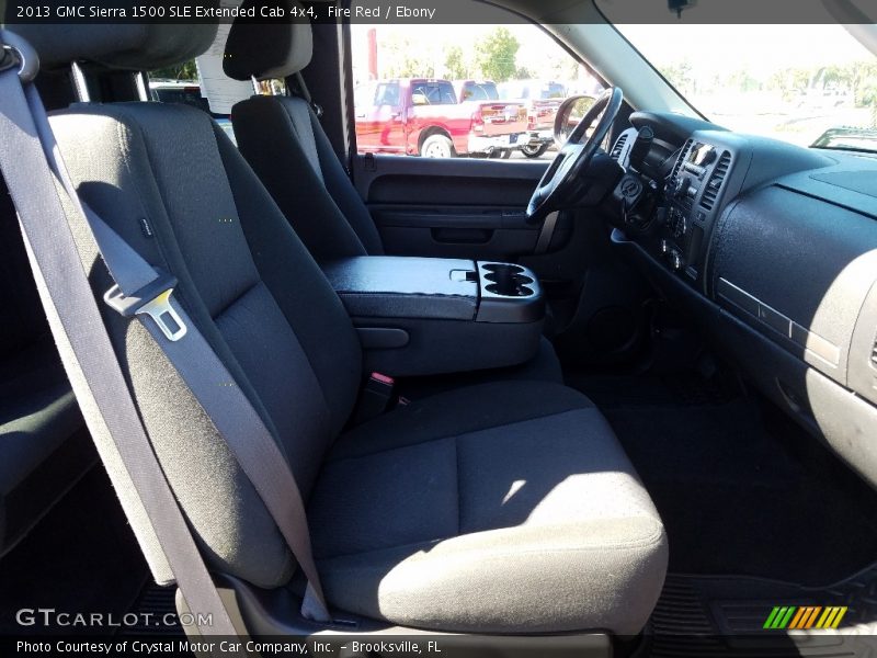 Fire Red / Ebony 2013 GMC Sierra 1500 SLE Extended Cab 4x4