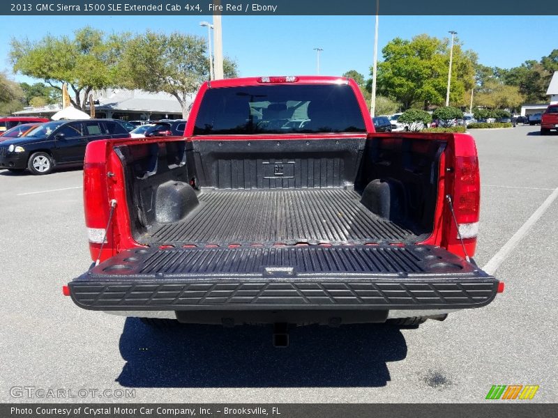 Fire Red / Ebony 2013 GMC Sierra 1500 SLE Extended Cab 4x4