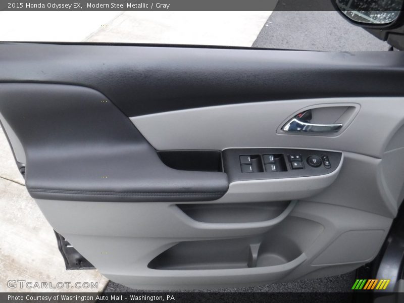Modern Steel Metallic / Gray 2015 Honda Odyssey EX