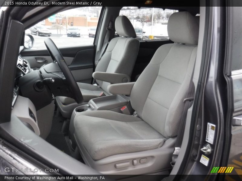Modern Steel Metallic / Gray 2015 Honda Odyssey EX