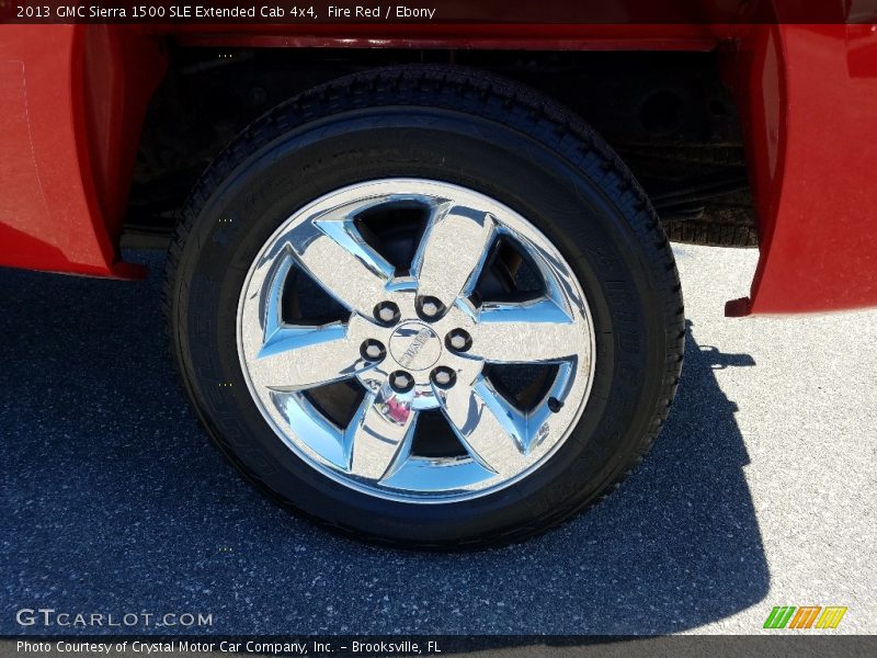 Fire Red / Ebony 2013 GMC Sierra 1500 SLE Extended Cab 4x4