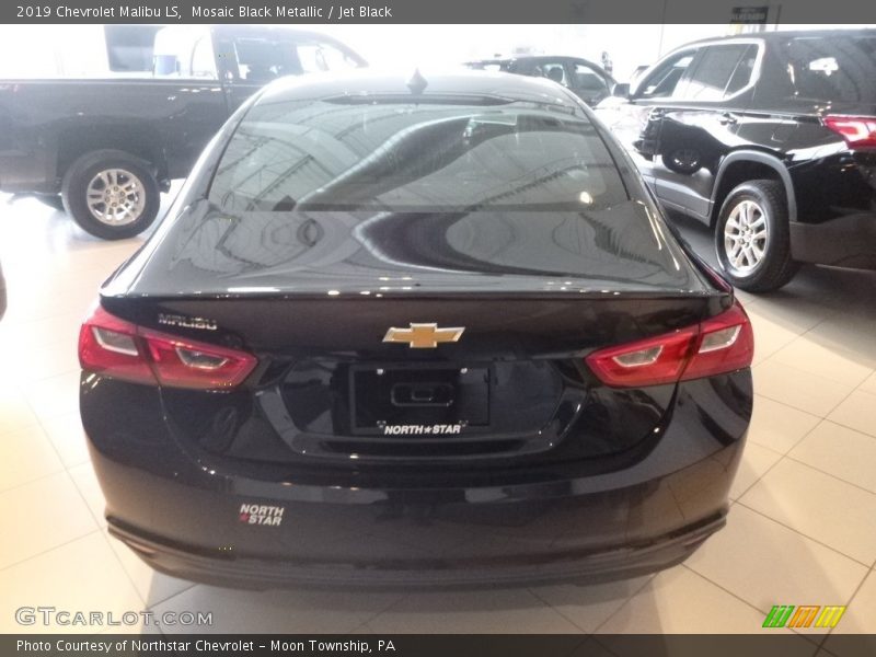 Mosaic Black Metallic / Jet Black 2019 Chevrolet Malibu LS