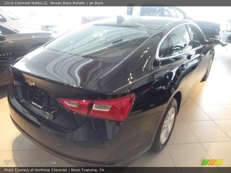 Mosaic Black Metallic / Jet Black 2019 Chevrolet Malibu LS